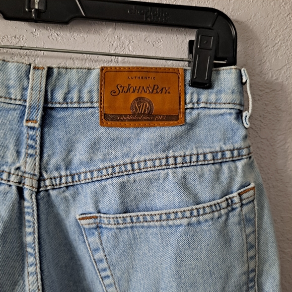 Vintage St. John's Bay Denim Shorts 80s - Picture 5 of 6